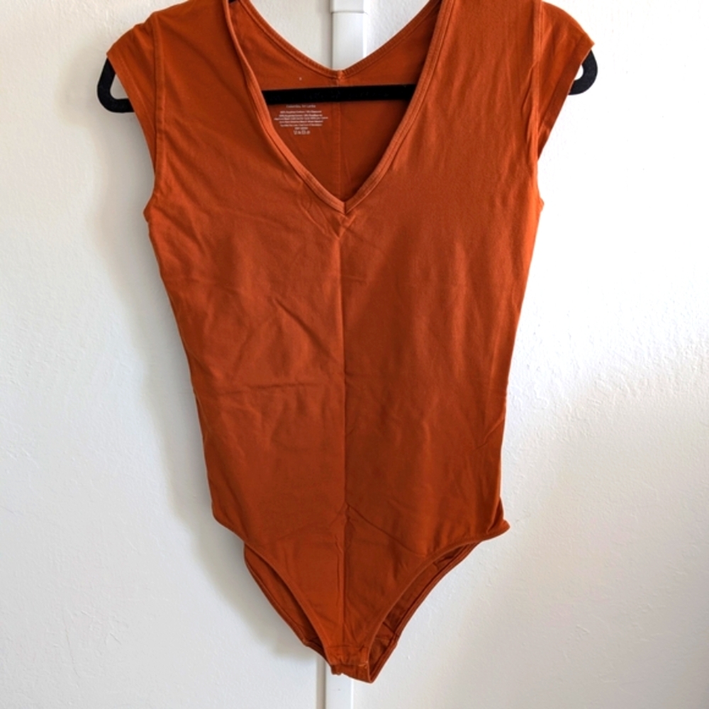 Everlane Short Sleeve One Piece Bodysuit